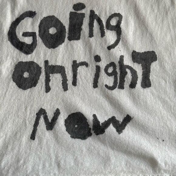 Handmade Graphic Tee | Youth L (14–16) | “Not A Lot Going On Right Now” Meme - Picture 10 of 10